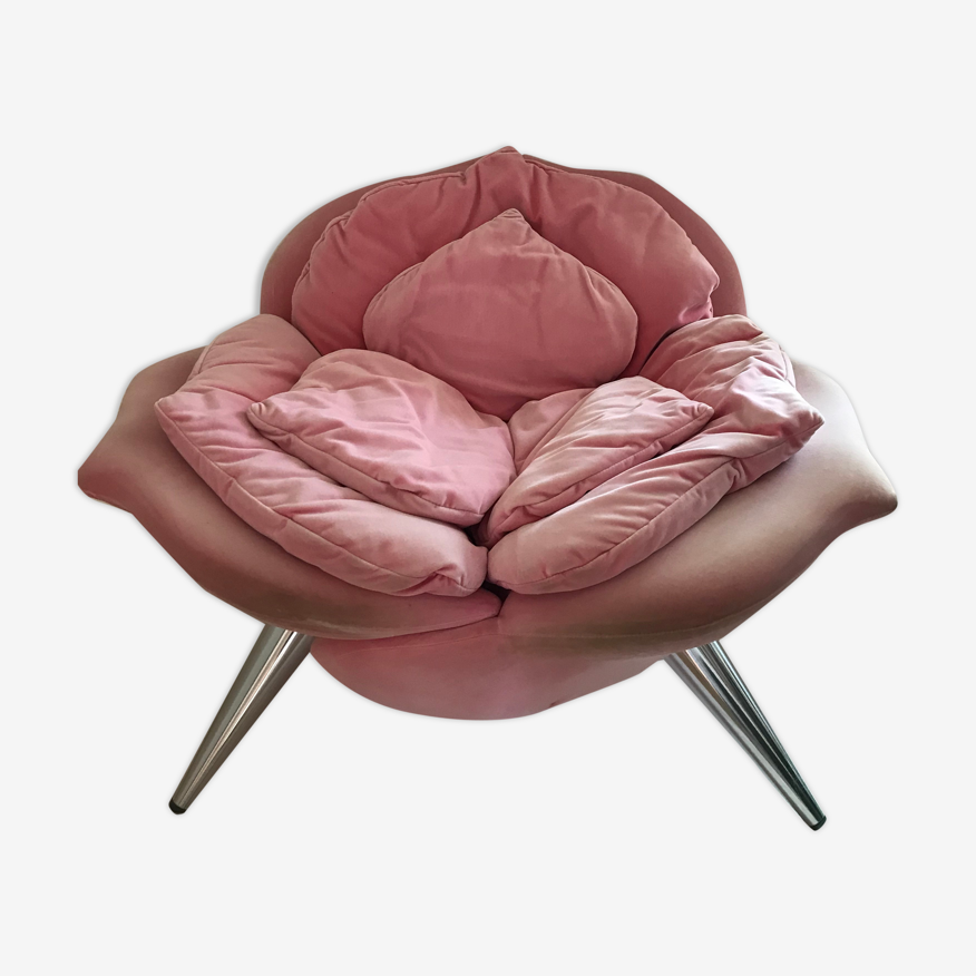 Fauteuil rose chair