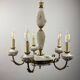 Capodimonte Art Nouveau Vintage Chandelier, 1930s
