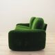 Green velour sofa, Italian design, 1970s, manufacturer: Busnelli, designer