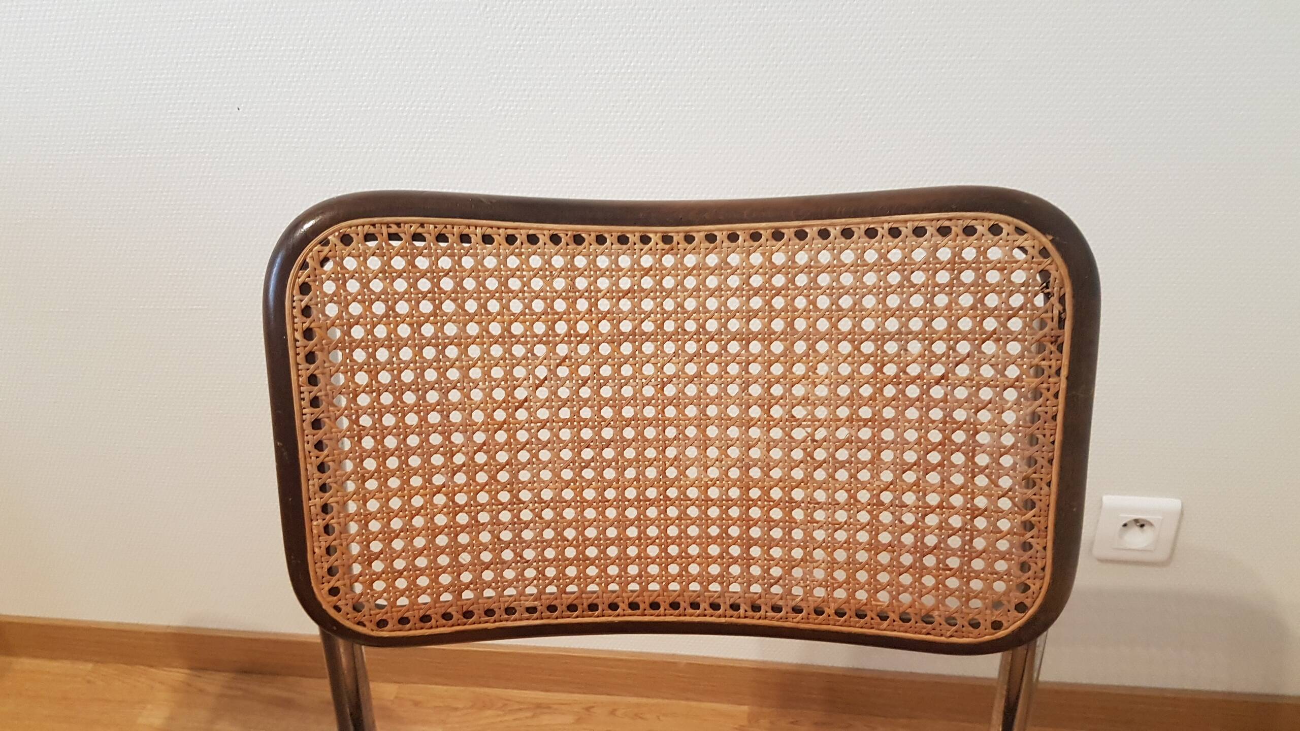 Cesca chair by Marcel Breuer