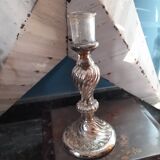 Candle holder eglomized glass