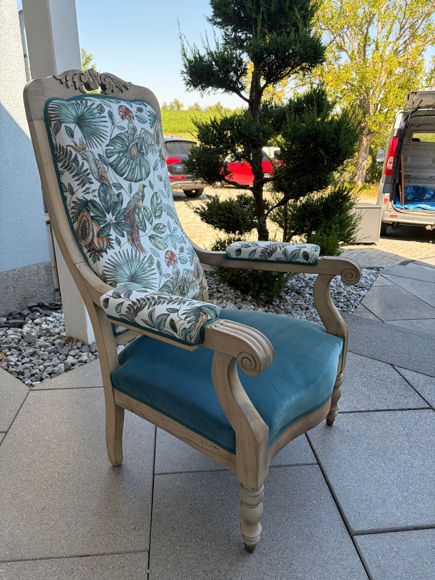 Renaissance style armchair