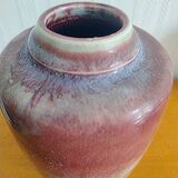 Michel Lanos vase signed