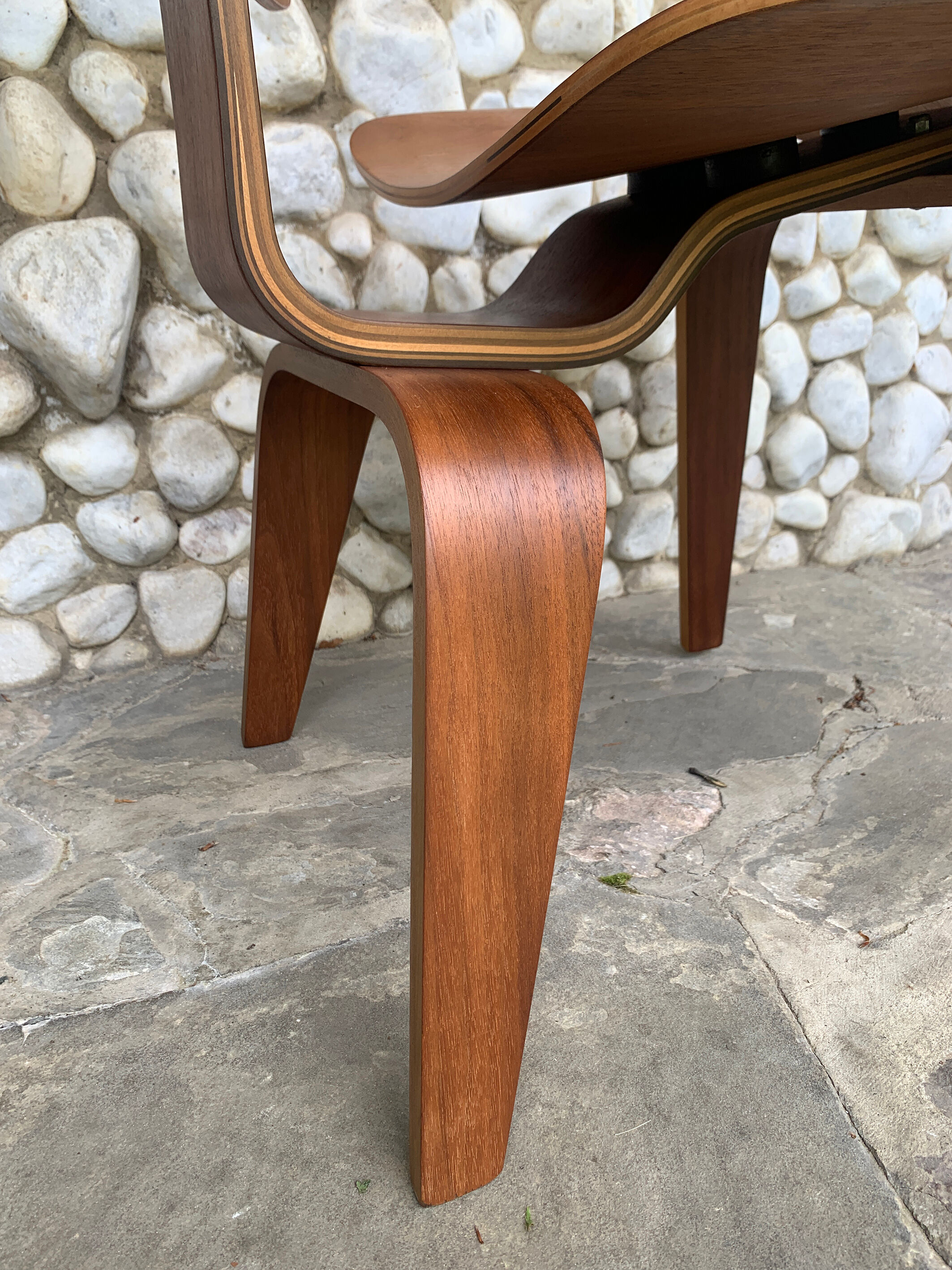 Charles & Ray Eames walnut DCW chair for Herman Miller 1950