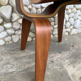 Charles & Ray Eames walnut DCW chair for Herman Miller 1950