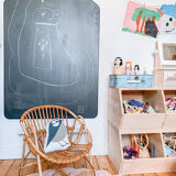 Child chair in rattan