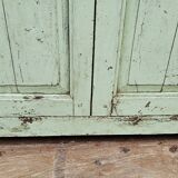 Ancienne armoire Art déco en teck birman