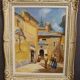 Spanish Village signed Diaz de la poue