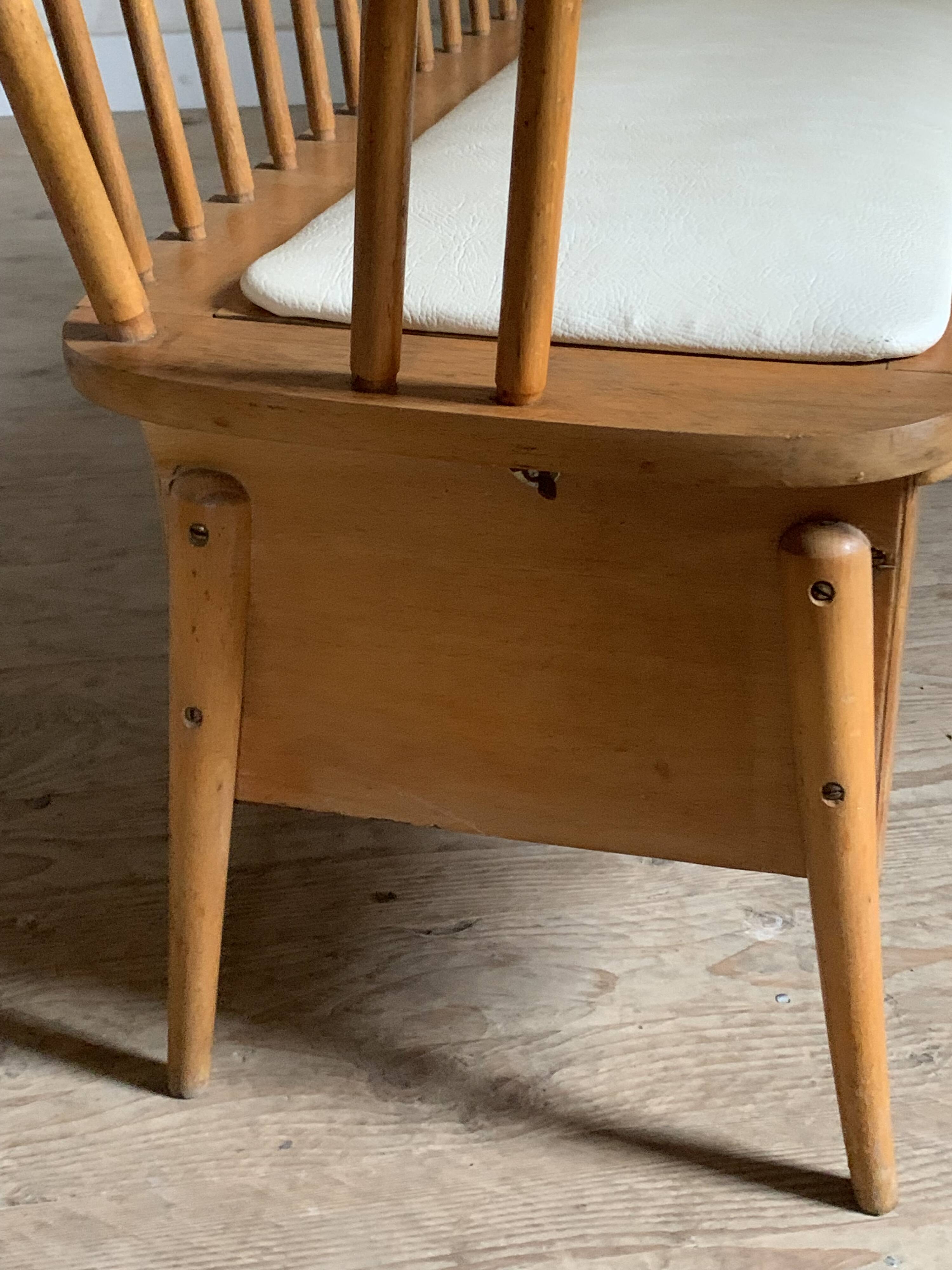 Vintage children's storage bench