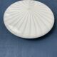 White Murano glass lamp