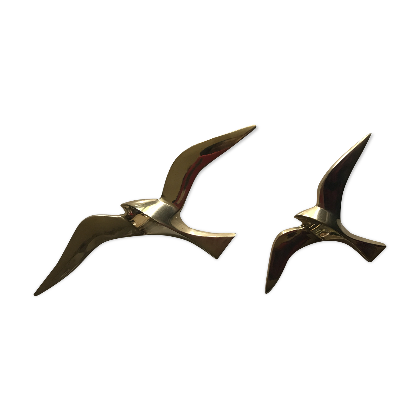 Oiseaux en laiton