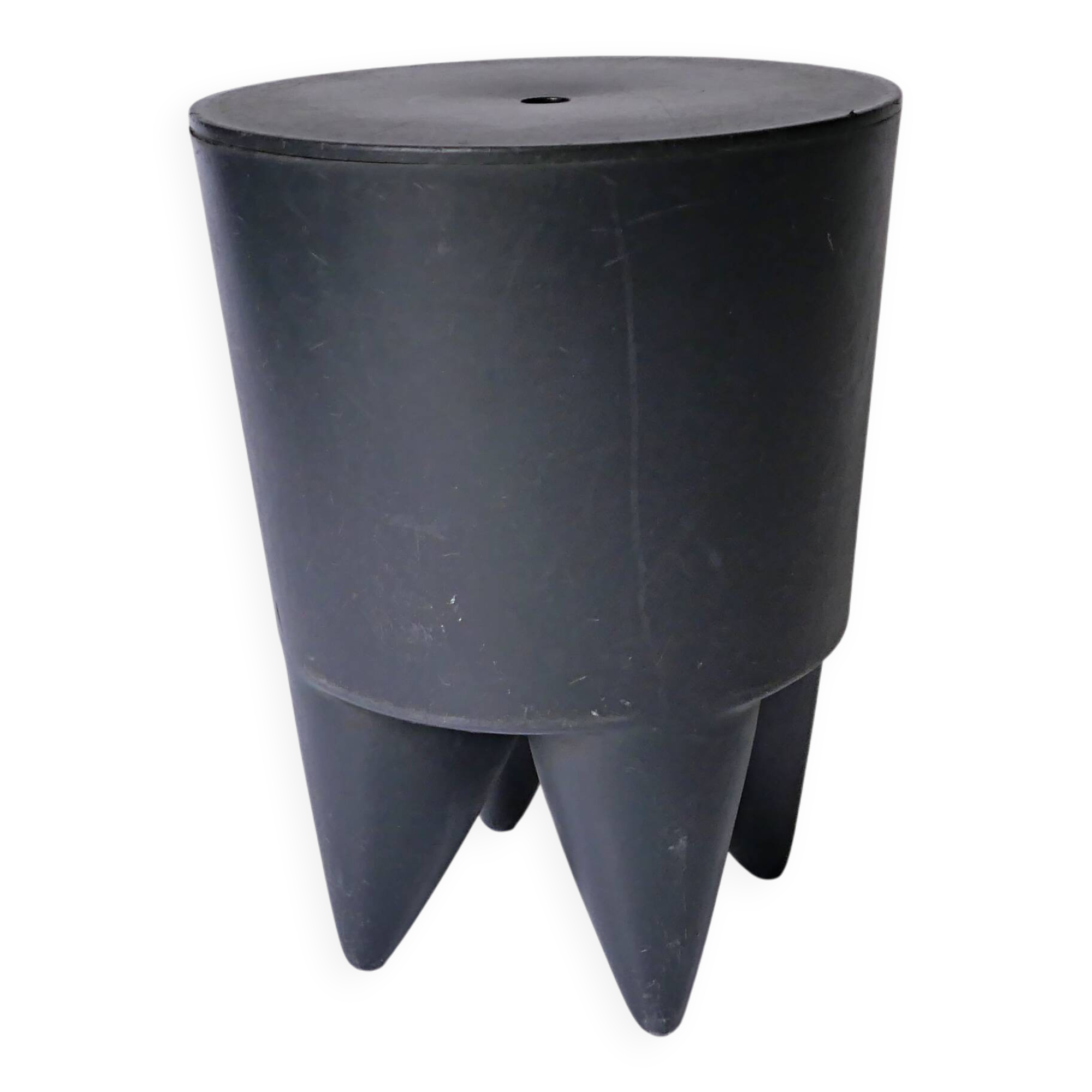 Tabouret noir design philippe starck vintage. 1970 1980