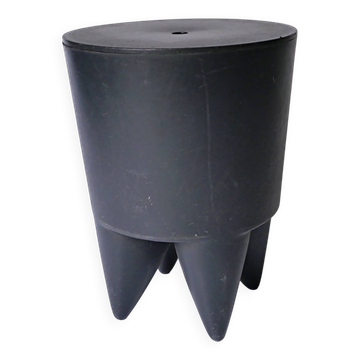 Tabouret noir design philippe starck vintage. 1970 1980
