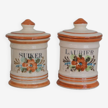 Pots laurier et sucre