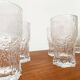 Mid-century Finnish Verres Aslak by Tapio Wirkkala for Iittala, set of 8.