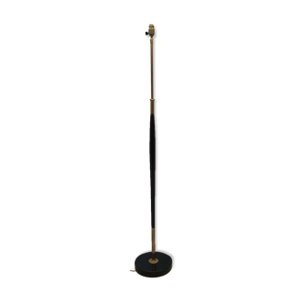 Wooden and brass lamppost 1960s