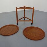 Teak Serving Trolley from Sika Møbler, 1960s