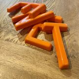 Plastic letters from the 70s - TEEN