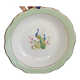 Hollow serving dish - peacock décor - l'amandinoise