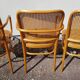 Ensemble de 4 fauteuils et 1 chaise Thonet 811 Josef Hoffmann