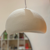 Minimalist cloud suspension design white - D30 cm