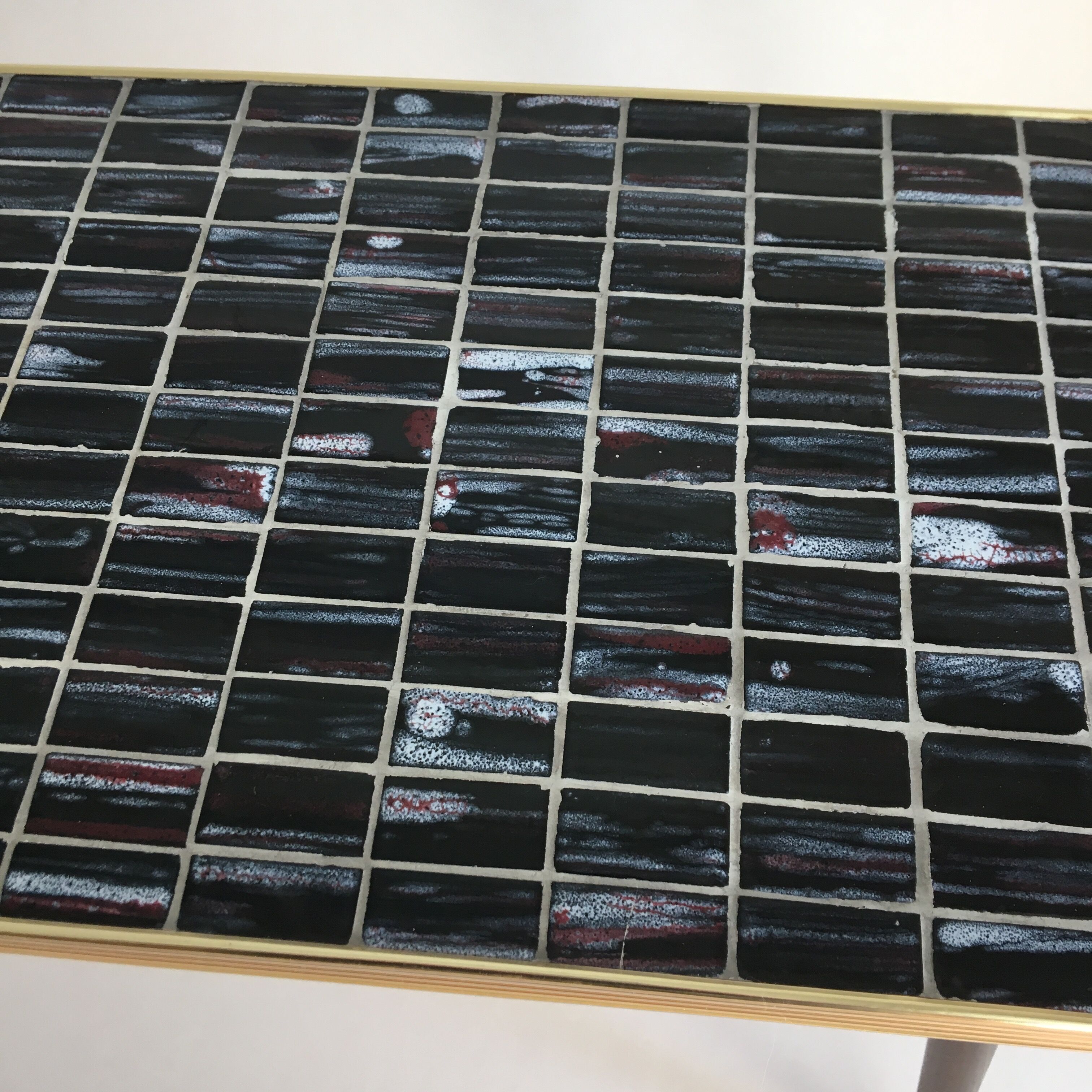 Vintage mosaic table, 1960s
