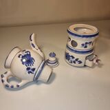 Vintage teapot in earthenware