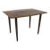 Scandinavian walnut coffee table Tingströms, Sweden, 1960