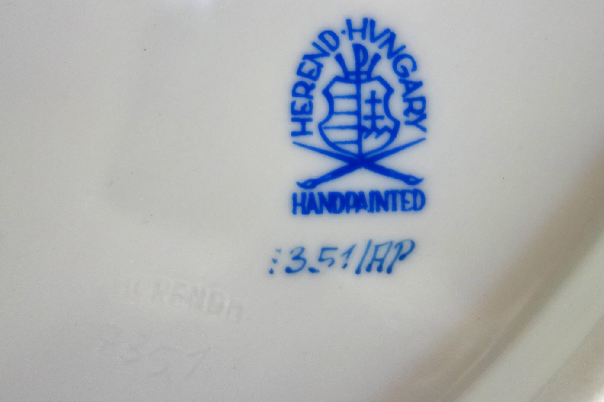 Openwork porcelain cup, Herend factory, Hungary