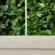 Glass communication door h221.5x90cm old 4 panes without interior glazing