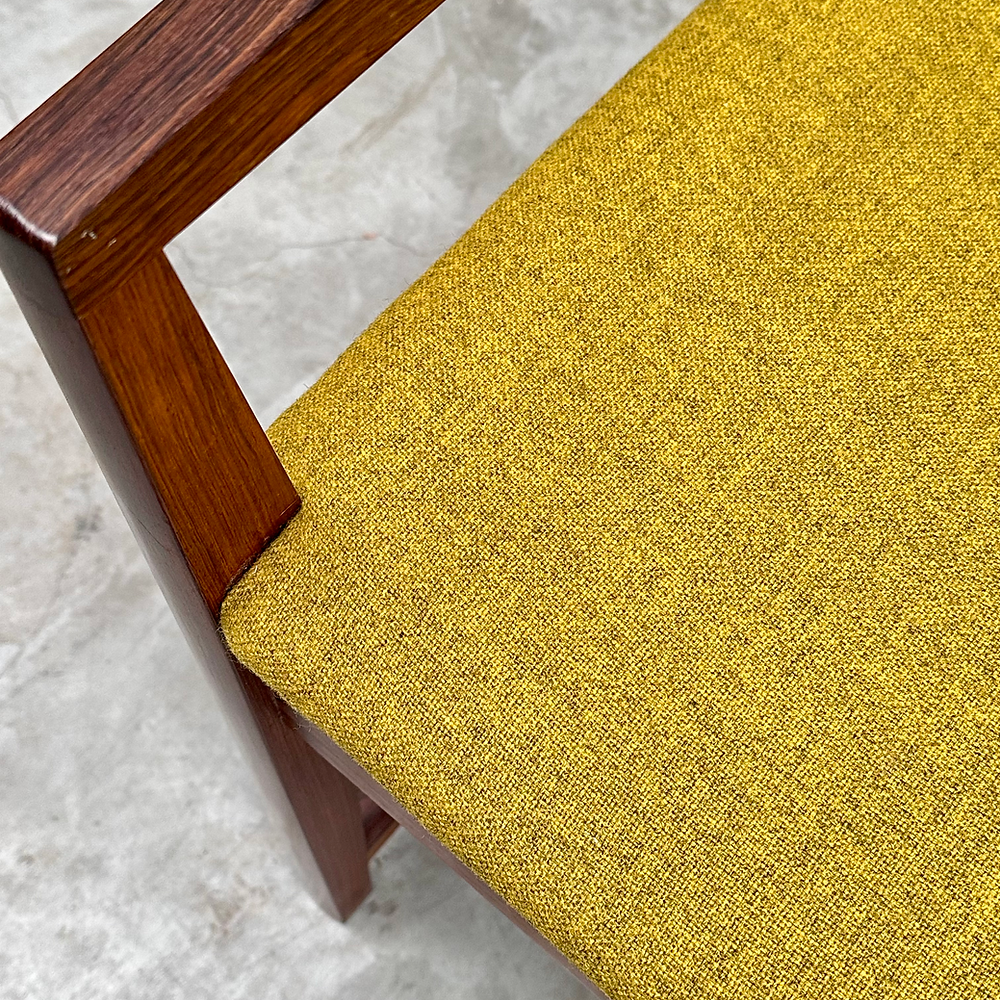 2 armchairs designed by Peter Hvidt and Orla Mølgaard Nielsen, for Søborg Møbelfabrik, Denmark, 1960s