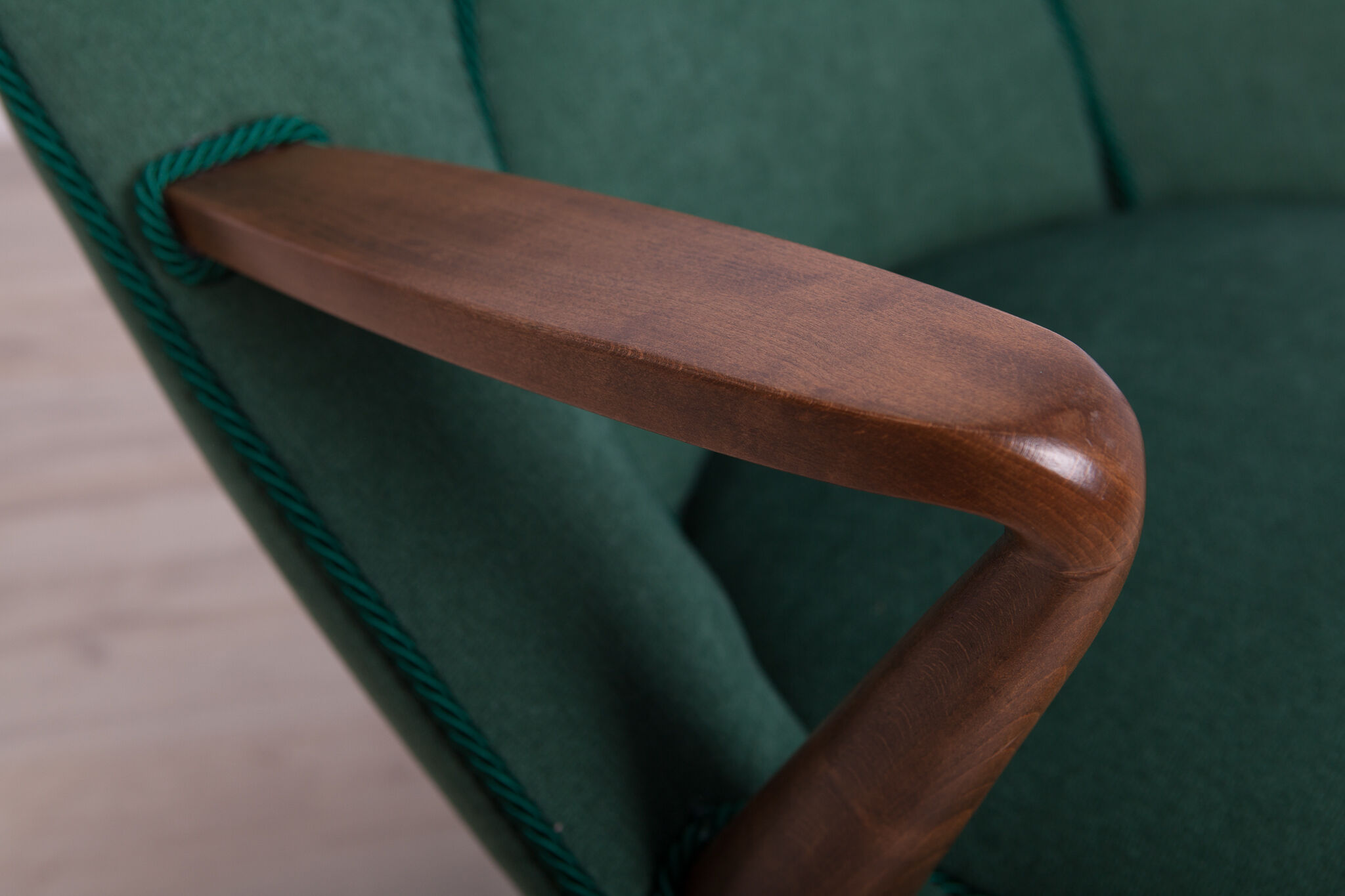 Model 345 Armchair by Janina Jędrychowicz & Konrad Racinowski for Poznan Furniture Factory, 1950s