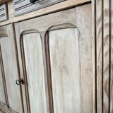 Parisian sideboard in raw wood