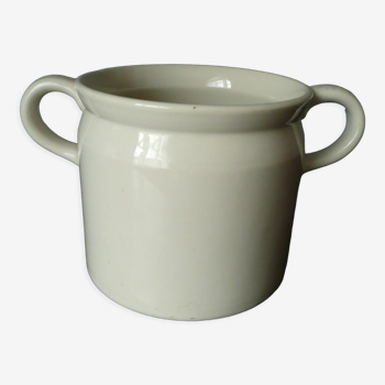 Sandstone pot with handles