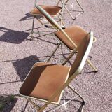 Set of 4 folding chairs