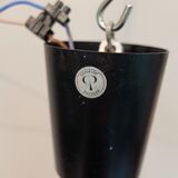 Suspended signed red glass Putzler