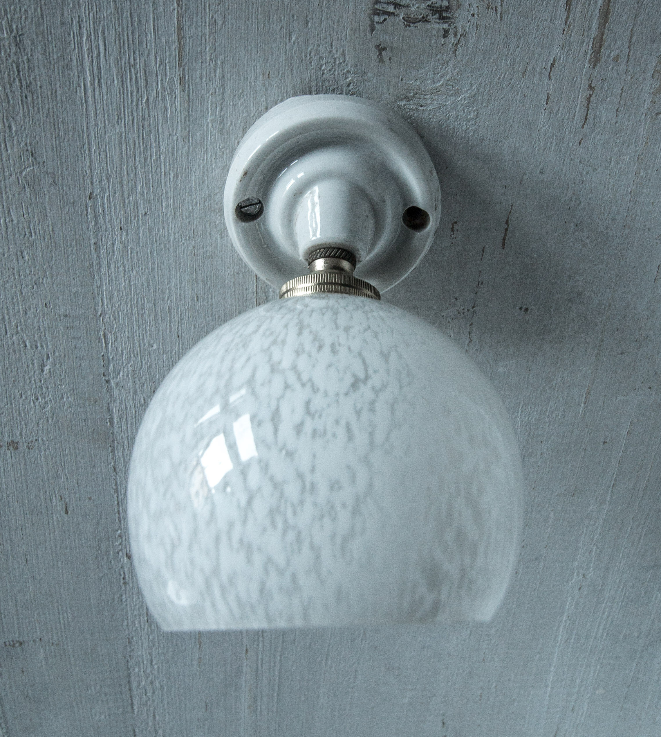 Opaline wall light 1930