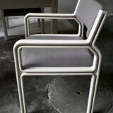 Dining table set and 4 dining chairs by Pierre Mennen for Pastoe.