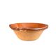 Large glazed terracotta kitchen bowl - 1110