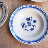 Set of 6 flower plates