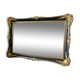 Antique frame Black & gilded borders on wood 51 x 35.5 cm