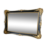 Antique frame Black & gilded borders on wood 51 x 35.5 cm