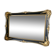 Antique frame Black & gilded borders on wood 51 x 35.5 cm