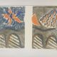 LOUTTRE B, 1926-2012. The bridge. Carborundum engraving.