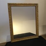 Golden mirror 58x48cm