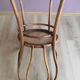 Thonet armchair in wood and cane, 1900