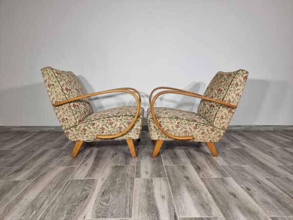 Fauteuils Art Déco par Jindrich Halabala