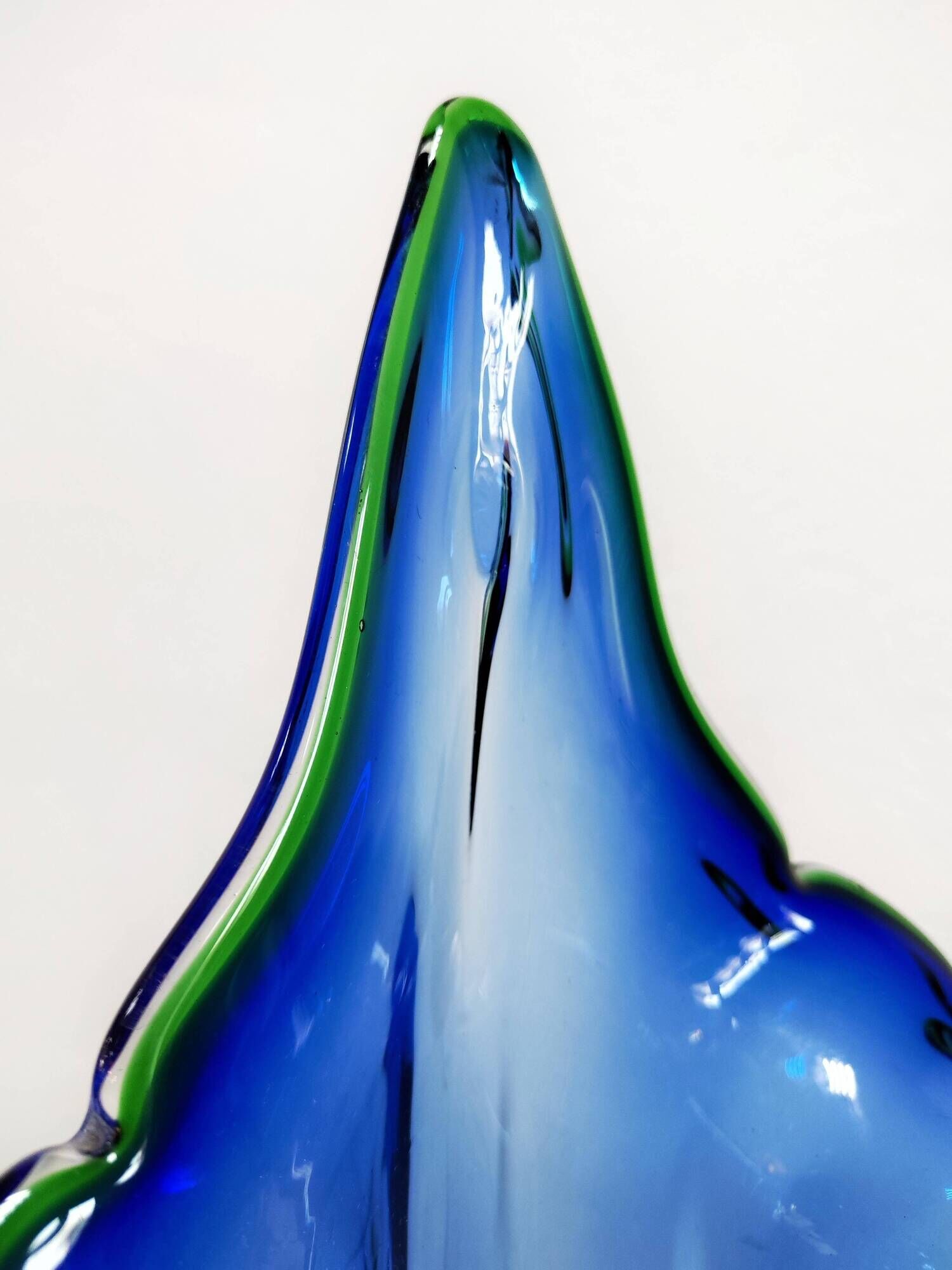 Murano glass vase in the shape of a Calla lily, 1960s