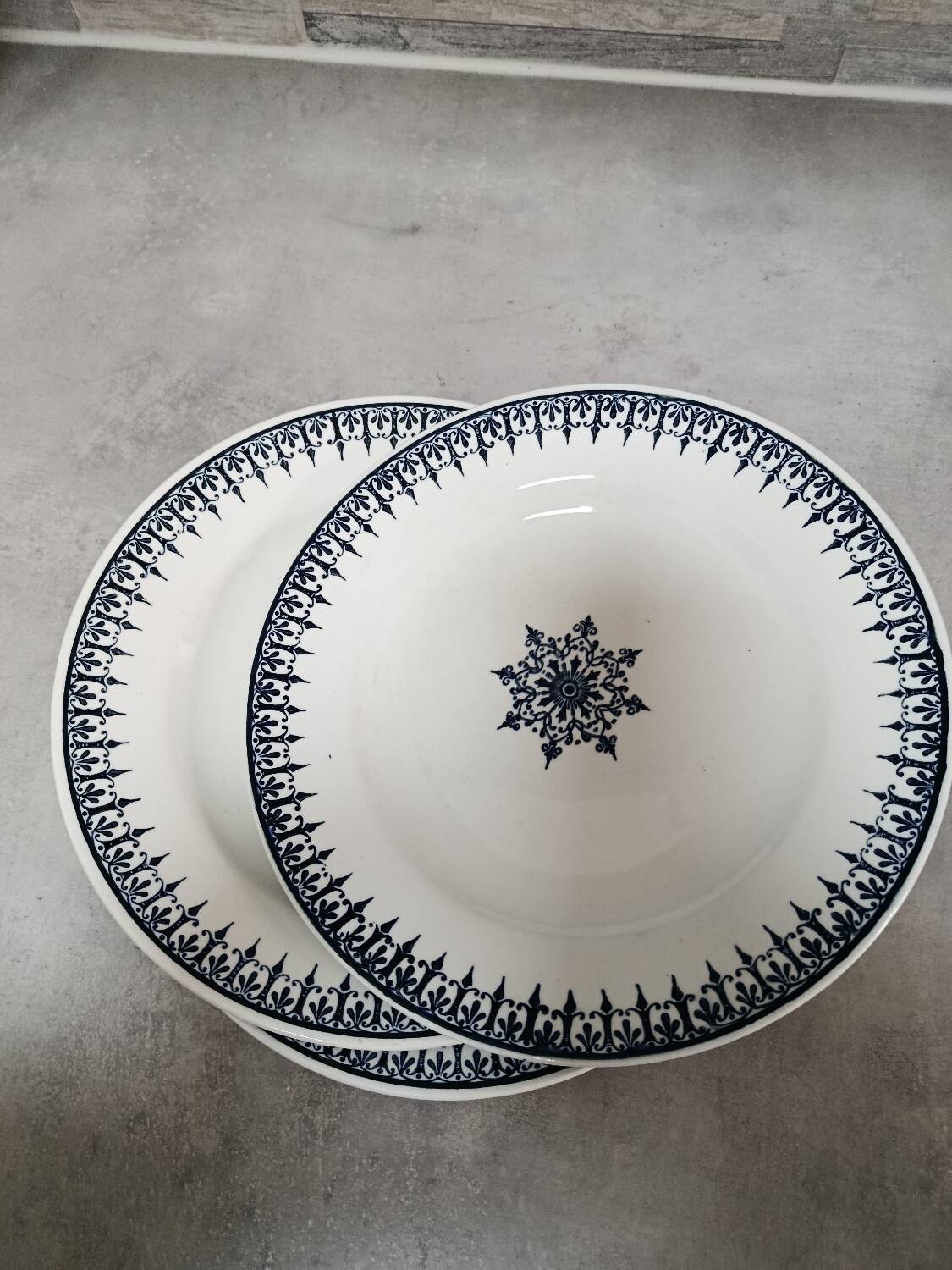 Lot of deep plates Primax porcelain