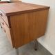 Coiffeuse scandinave vintage en teck, années 60